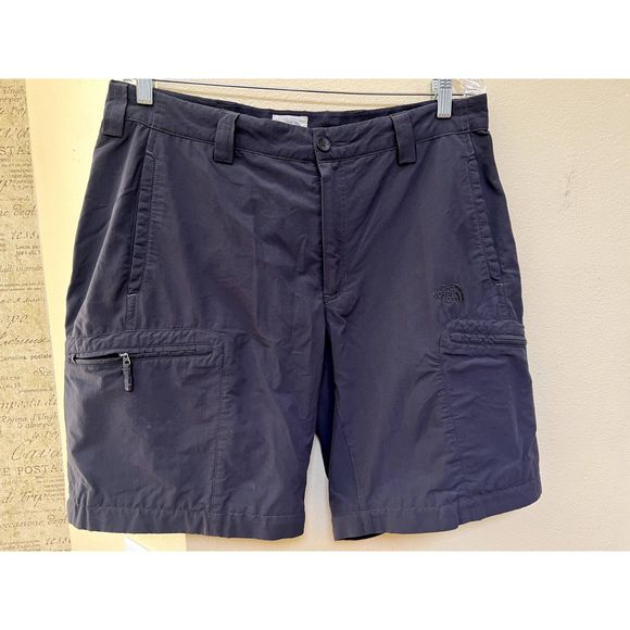 TNF The North Face Men's Shorts Gray, Grey, Size34 Quick Dry Performance Fabric - Picture 1 of 11